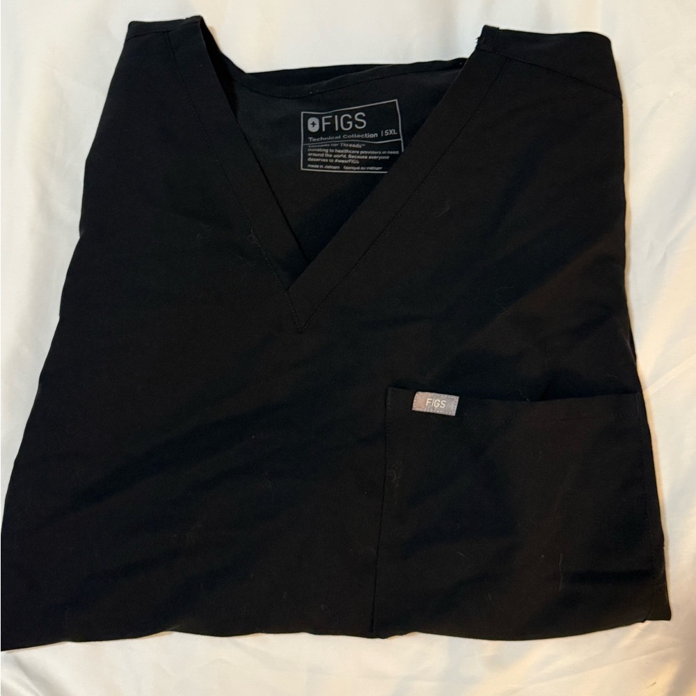 Figs 5XL vneck scrub top